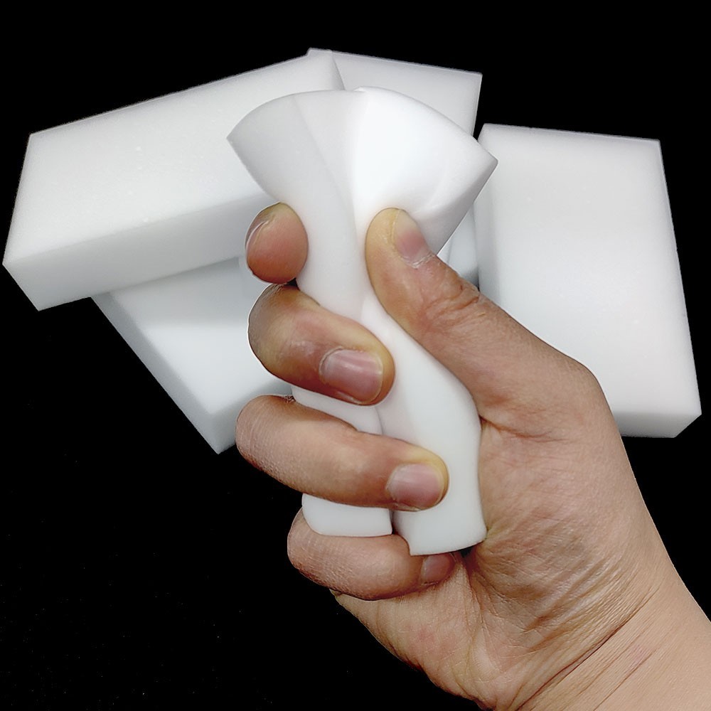 100 PCS Sponge Eraser BULK PACK Melamine Cleaning Foam 3/4" Thick Kitchen Bath