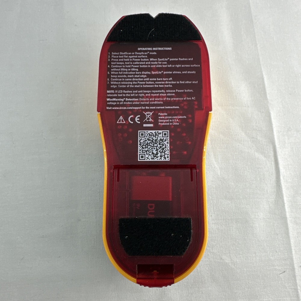 Zircon StudSensor HD55 Stud Finder - Yellow