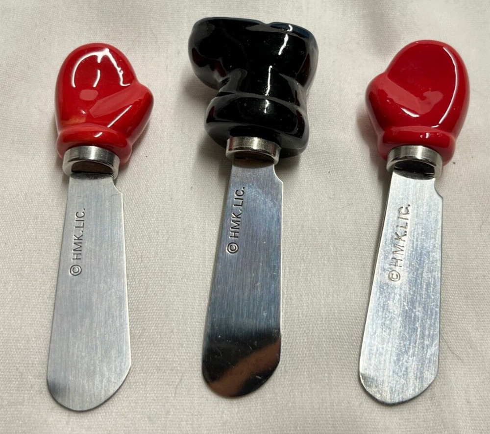 Hallmark- Mittens and Boot Canape Knives