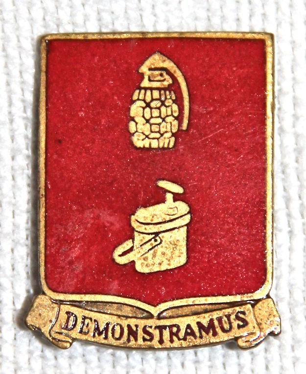 ORIGINAL THEATER MADE 31ST ENGINEER BATTALION UNIT CREST