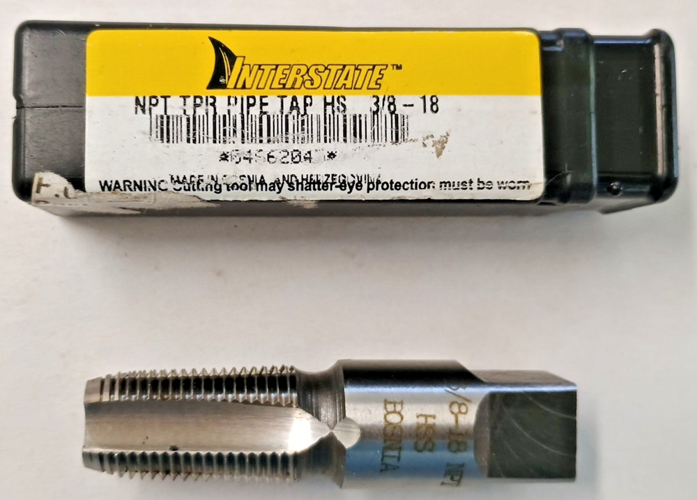 3/8-18 NPT Tap HSS Interstate