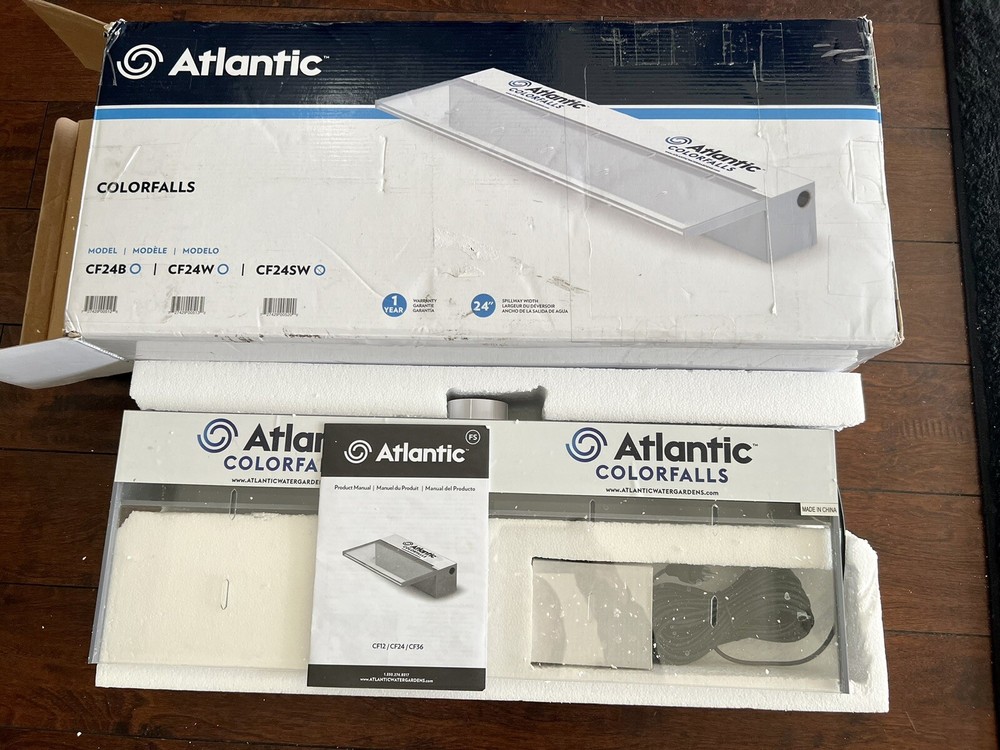 Atlantic 24" Colorfalls with Soft white LED light