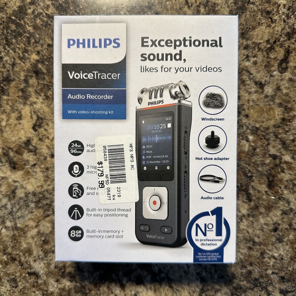 Philips VoiceTracer Audio Recorder DVT7110