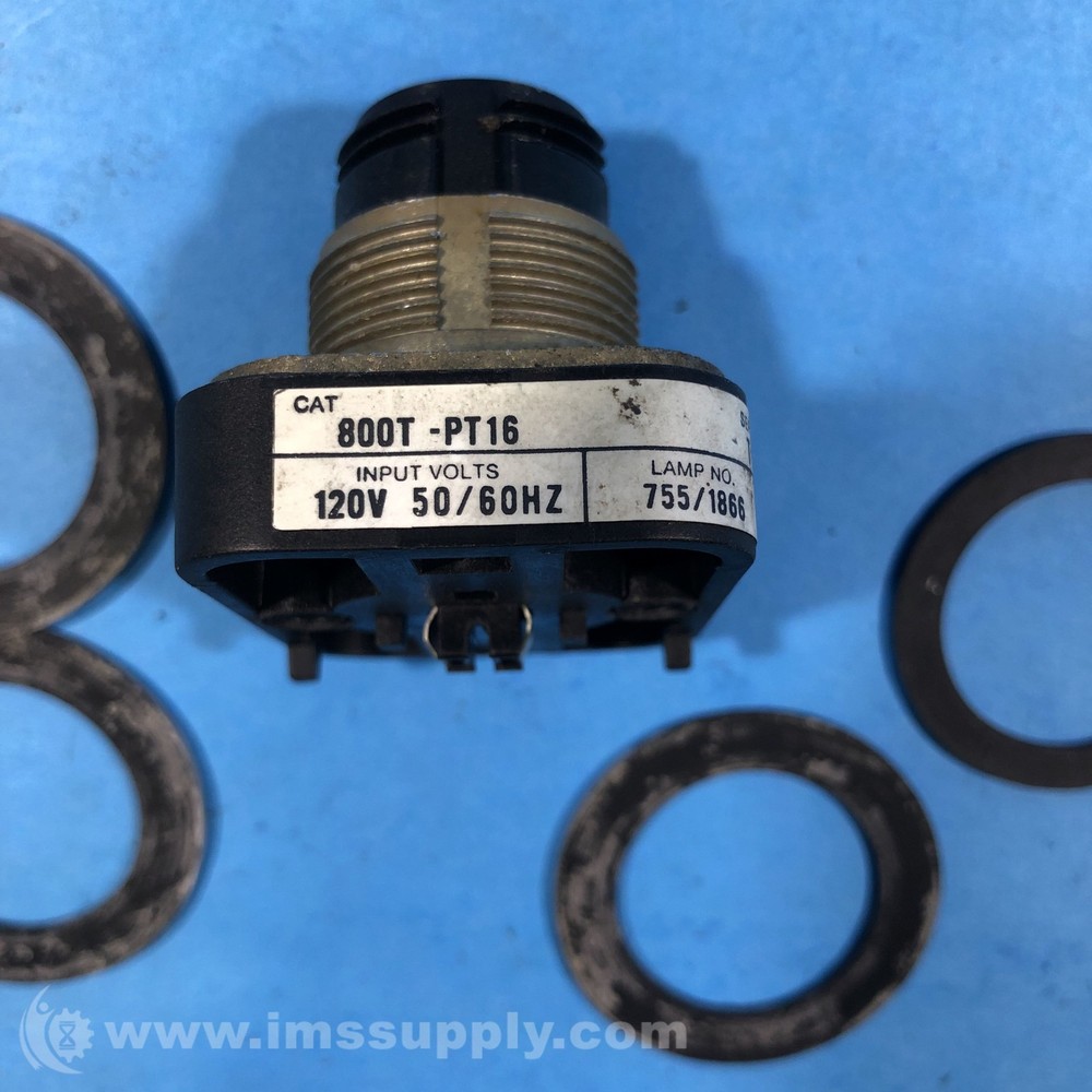 800T-PT16 Push-to-Test Button USIP