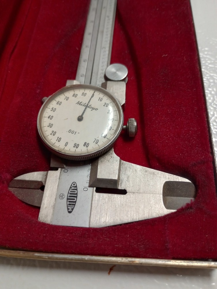 Vintage Mitutoyo 6" Caliper with Case