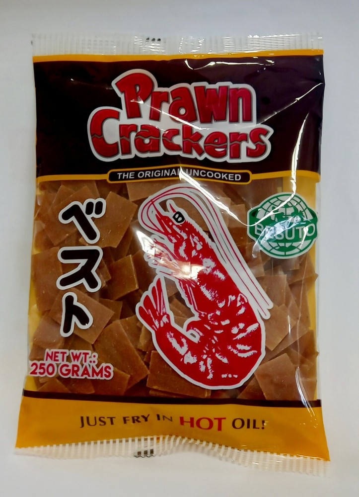 Besuto Prawn Crackers Flavored Chips 250g (2 Packs)