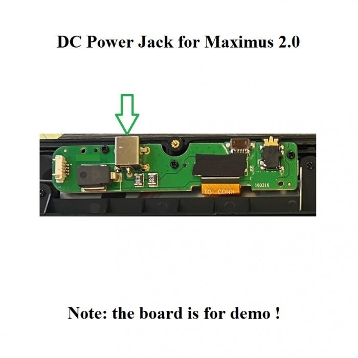 2Pcs DC Power Jack Socket Charging Port for Matco Tools Maximus 2.0 scanner