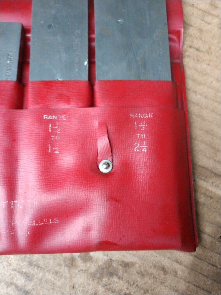 Starrett NO. S154L Parallel Set / 6 pcs