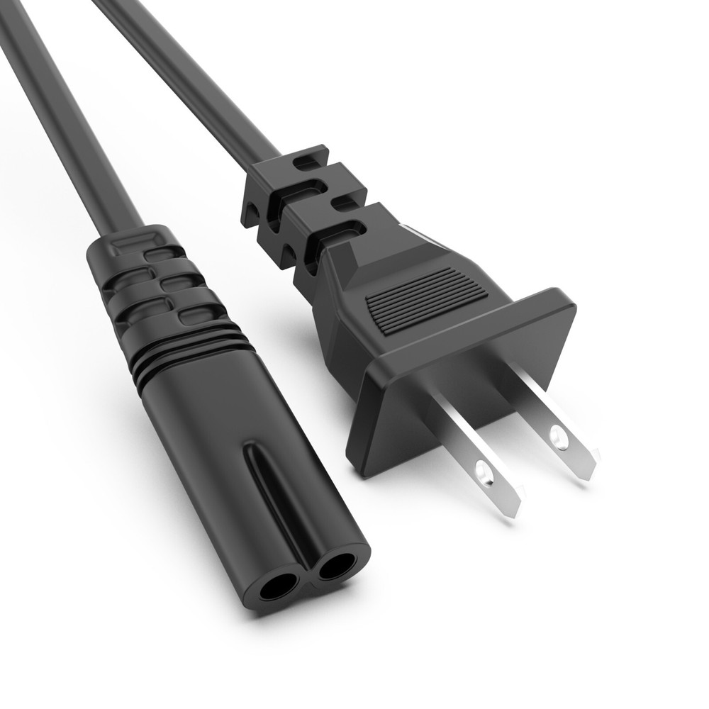 5ft AC 2-Prong Power Cord Cable Lead Fig 8 for E pson Expression XP-800 Printer