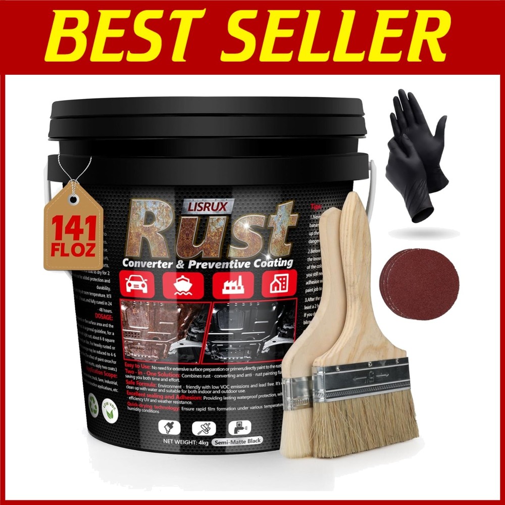Rust Converter Coating - Automotive & Industrial Use