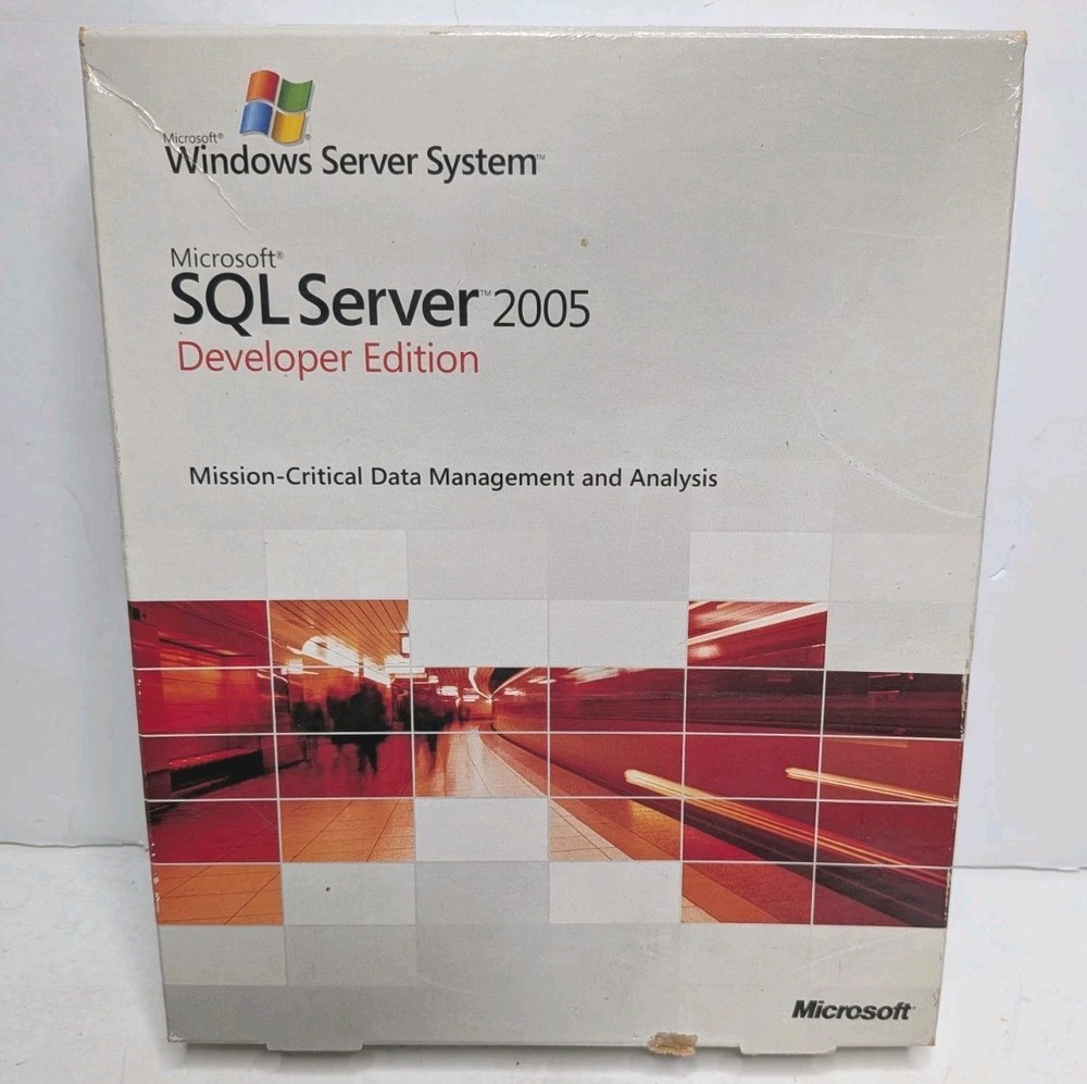 Microsoft SQL Server 2005 Developer Edition_Server System