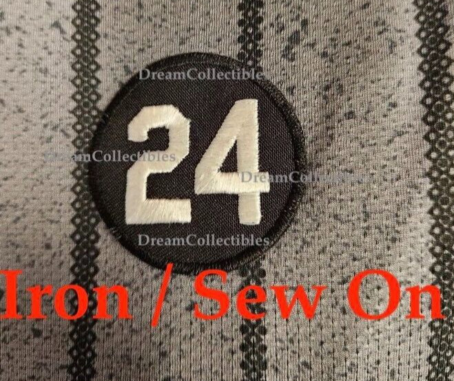 Willie Mays Patch 24 Patch Memorial New York Mets baseball jersey  #24 Patch