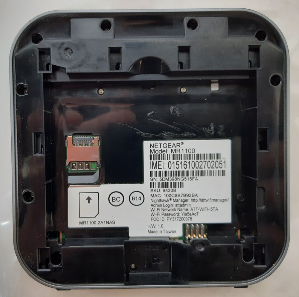 NightHawk LTE Mobile Hotspot Router (MR1100) - AT&T