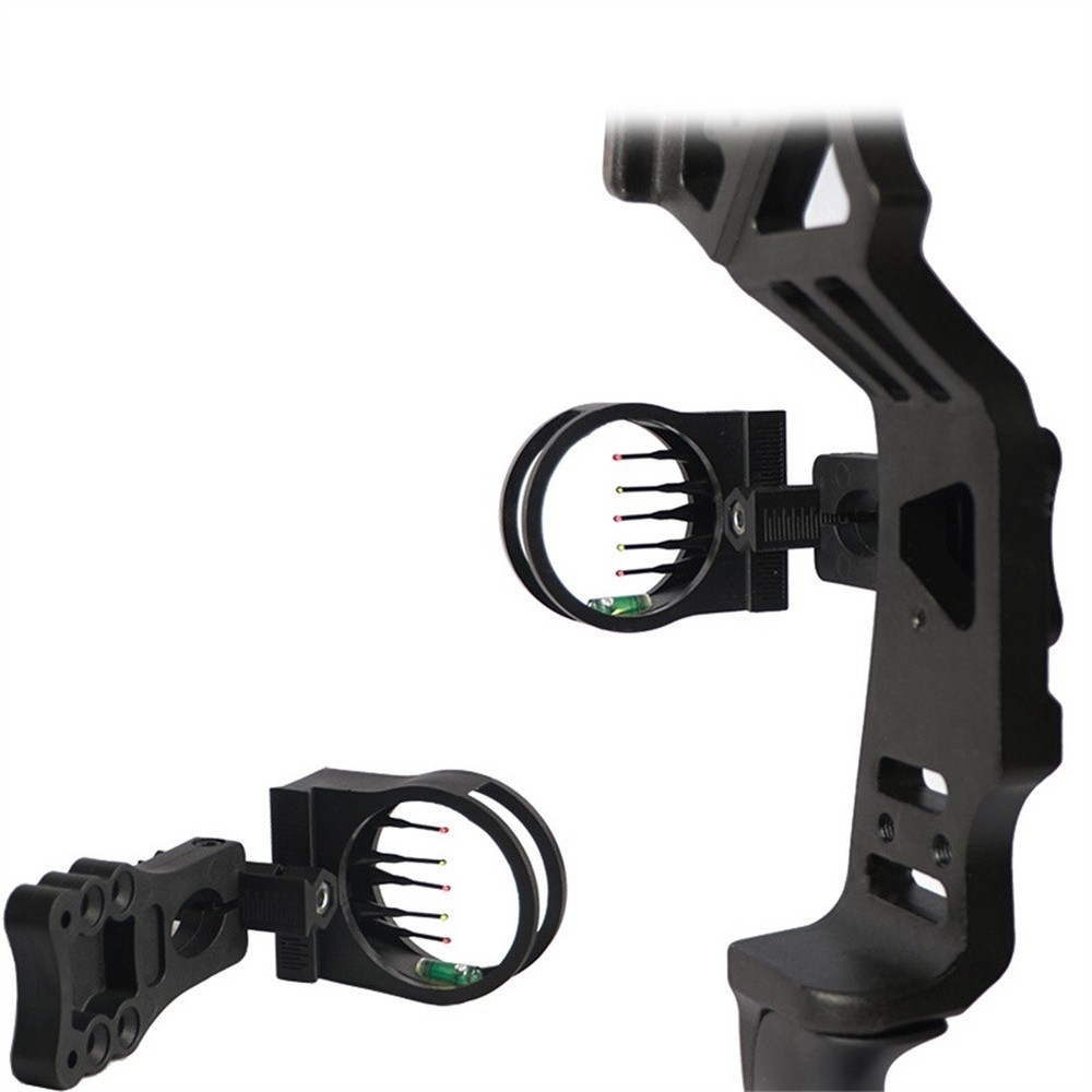 Advanced Composite Sight for Recurve Bow 5 Pin Design Improved Stability