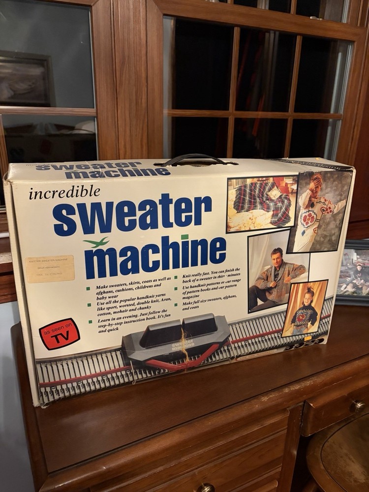 Bond Incredible Sweater Machine Knitting Machine - Black