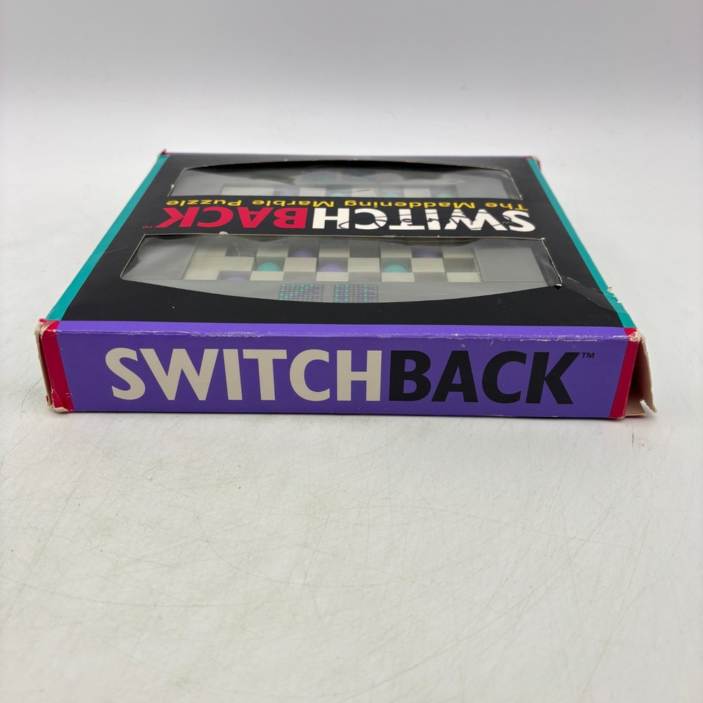 VINTAGE Switch Back Puzzle Game COMPLETE Binary Arts 1993 Challenges Puzzles