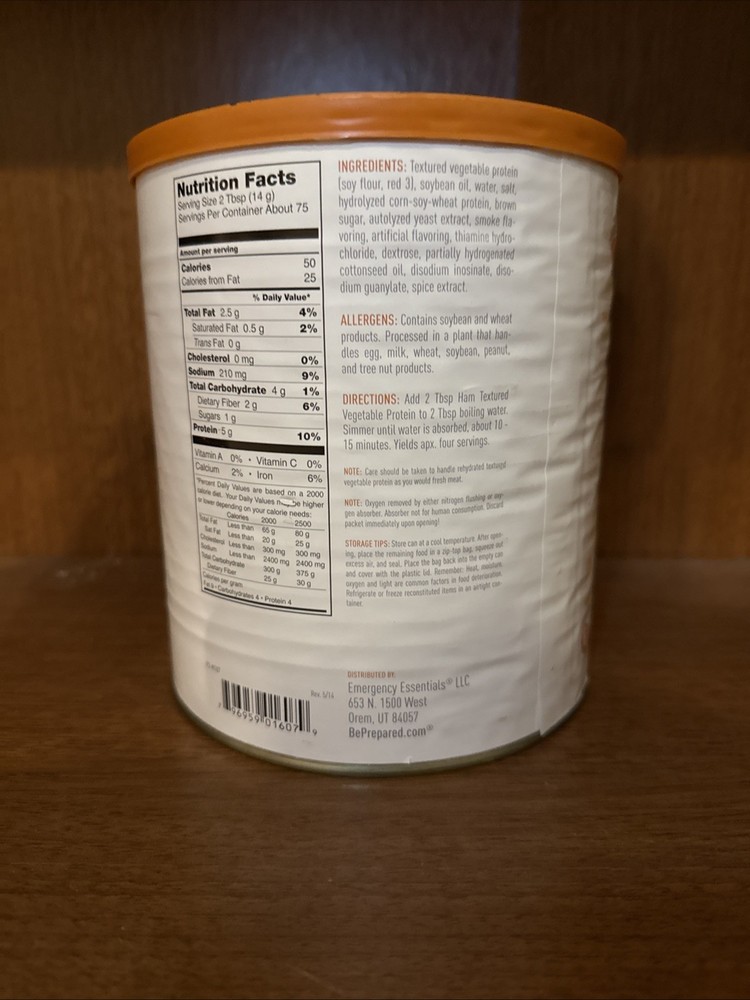 Emergency Essentials Ham Flavored Bits 2LB 5OZ