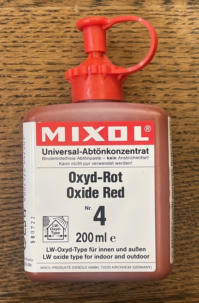 MIXOL Universal Tint #4 Oxide Red - 200ml