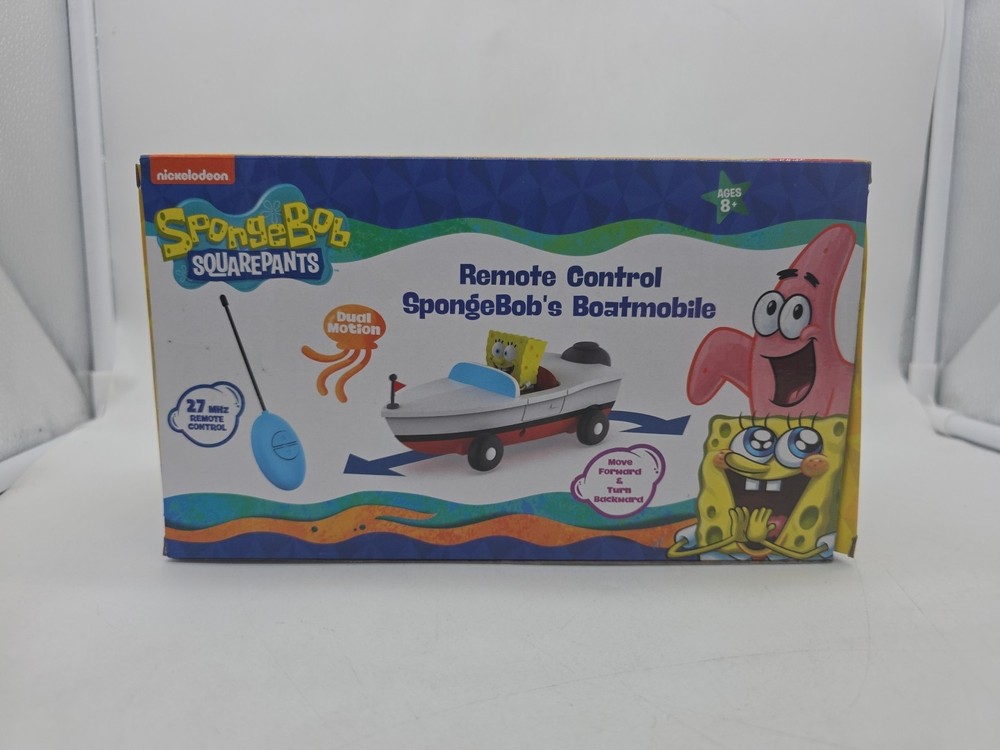 SpongeBob SquarePants™ Remote Control SpongeBob's Boatmobile Ages 8+