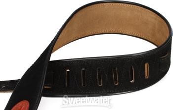 Levy's MSS3 Suede Guitar Strap - Black