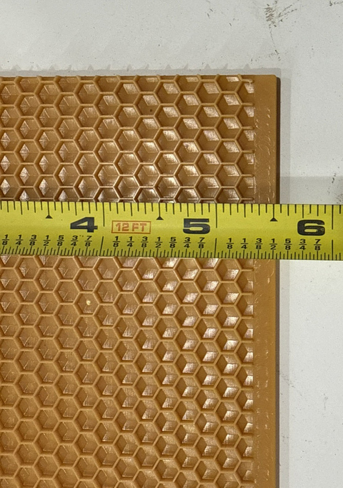 10 PACK Plastic Foundation, Langstroth for MEDIUM FRAME