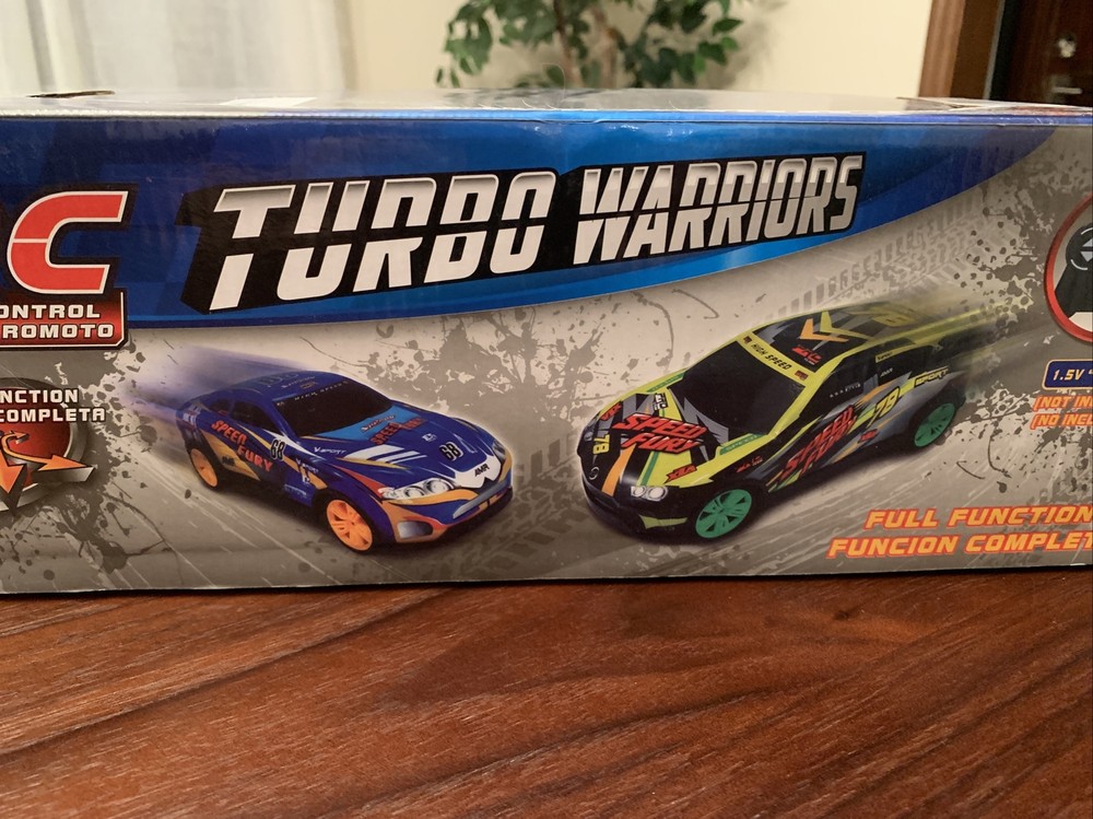 Turbo Warriors Full Function Radio Control Race Car NWT