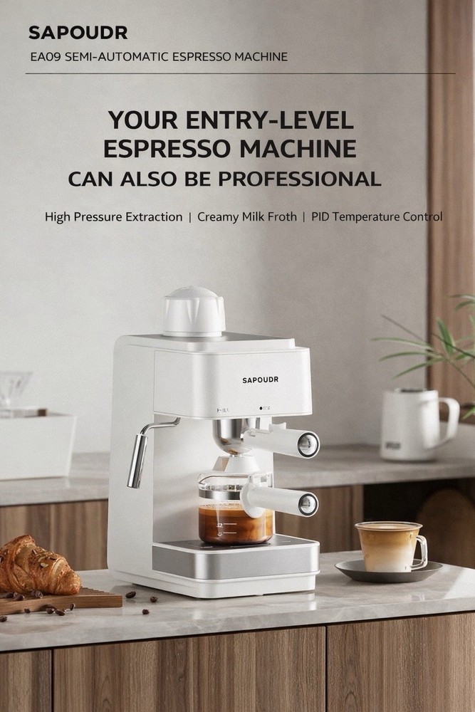SAPOUDR EA09 Coffee/Expresso Machine