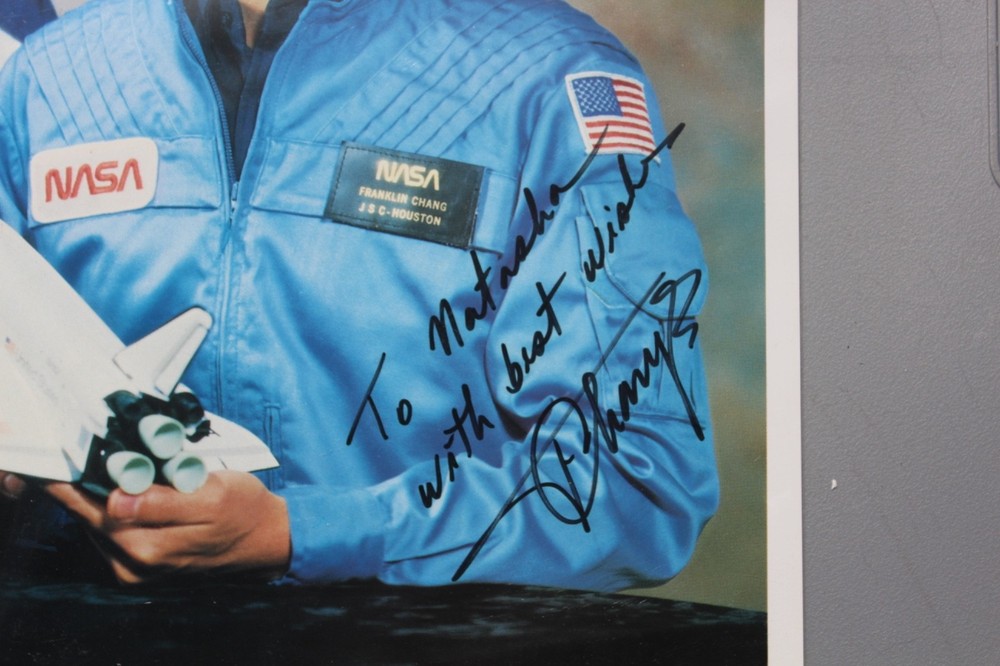 Astronaut Autograph - Space - Shuttle - FRANKLIN F. CHANG - Signed Inscribed