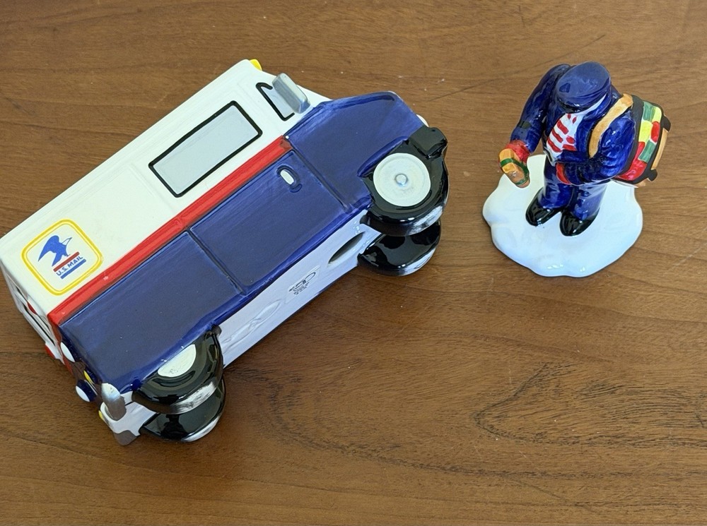 Snow Village Model US Postal Service Special Delivery