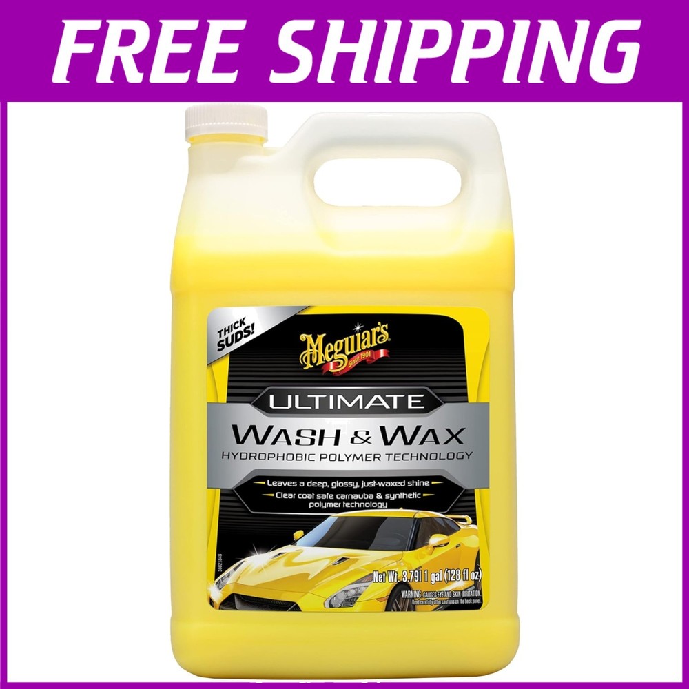 Professional Grade Car Wash & Wax Solution