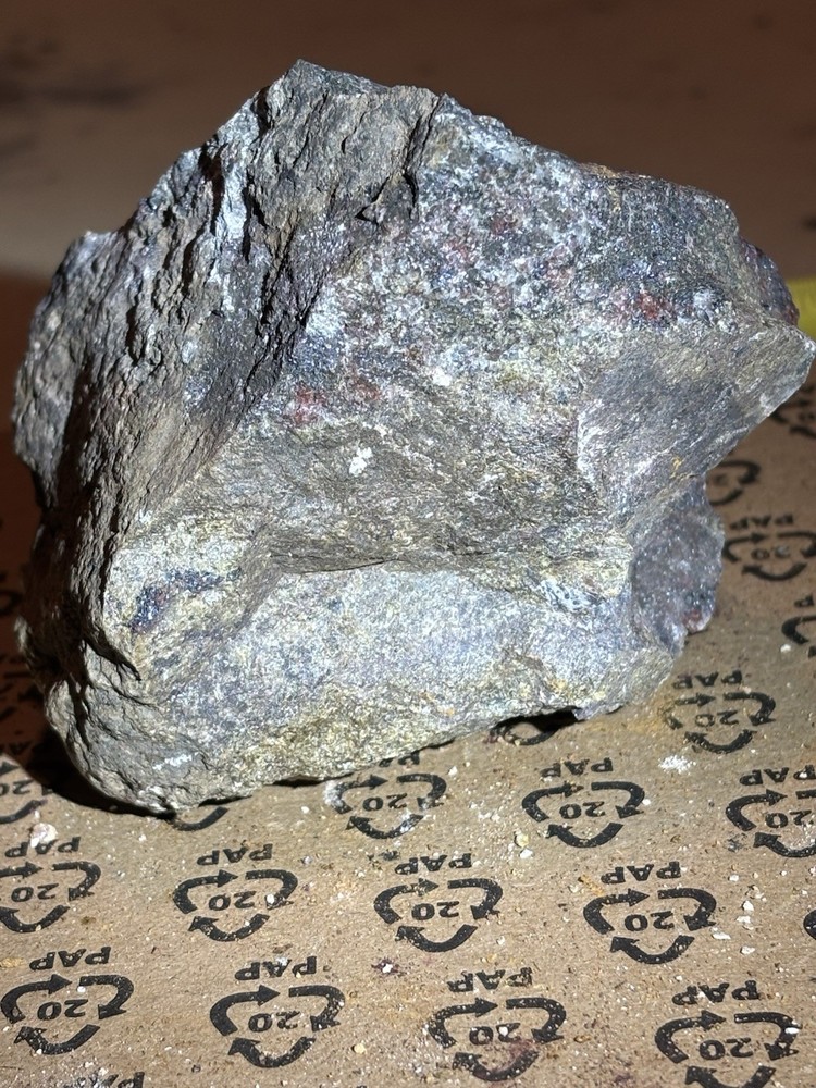 rich silver gold ore sample