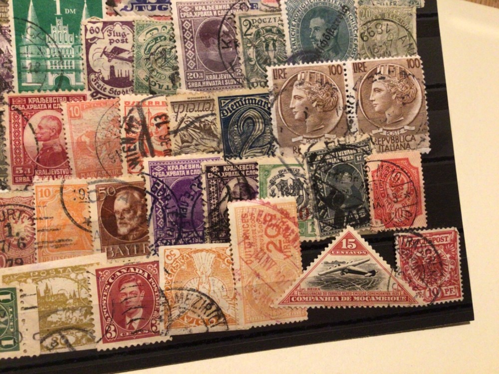 World wide mixed used stamps A9546