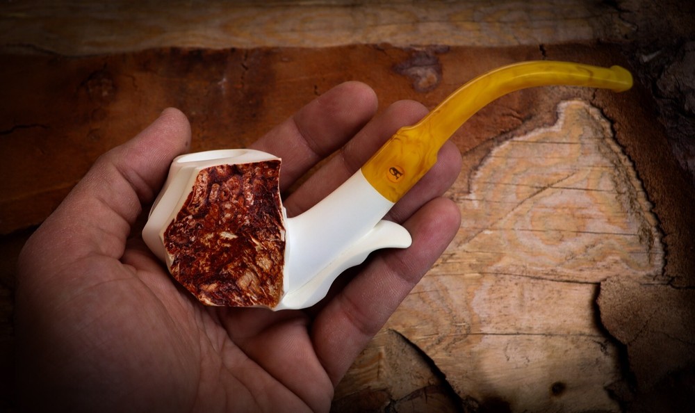 Special Natural Meerschaum Pipe