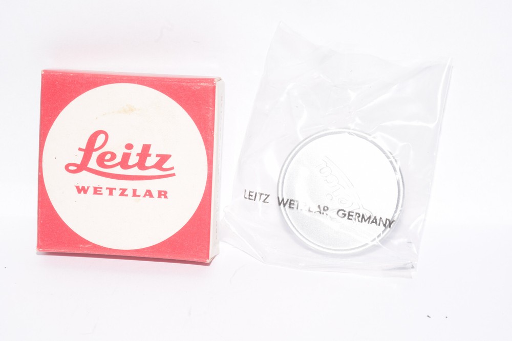 Leica Leitz 36mm Front Lens Cap 14025 Chrome New Box