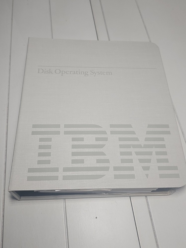 IBM DOS 3.30 Disk Operating System 1987: 1st Edition / 5.25 Software Disks Read