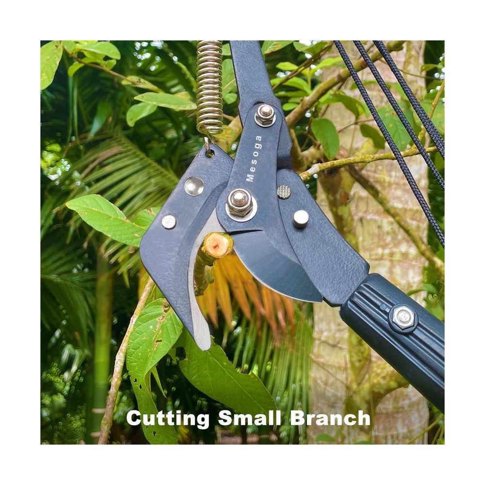 Tree Trimmer Pole Saw 4.9-13FT, Tree Pruner Extendable, Long Handle Pruning S...