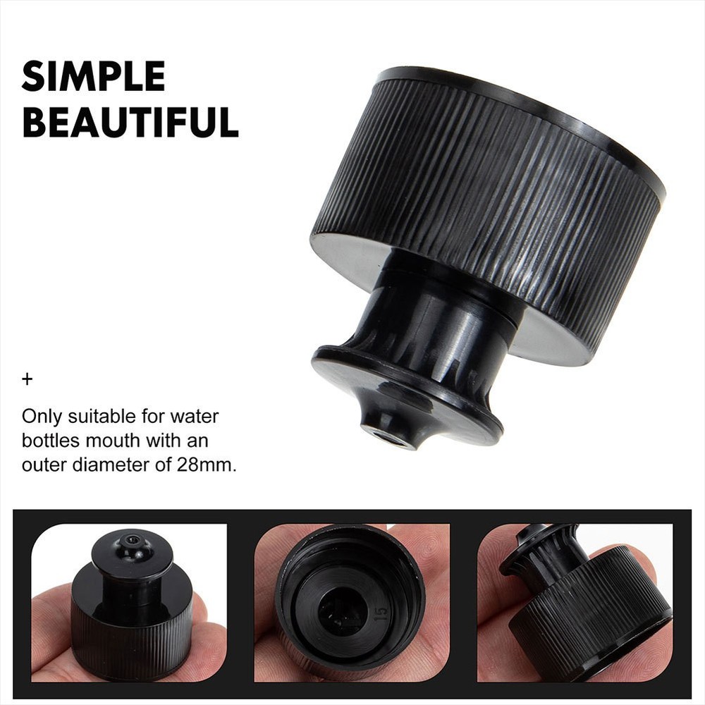 10 Pcs Hand-pulled Mineral Water Cover Replacement Tops for Bottles Caps