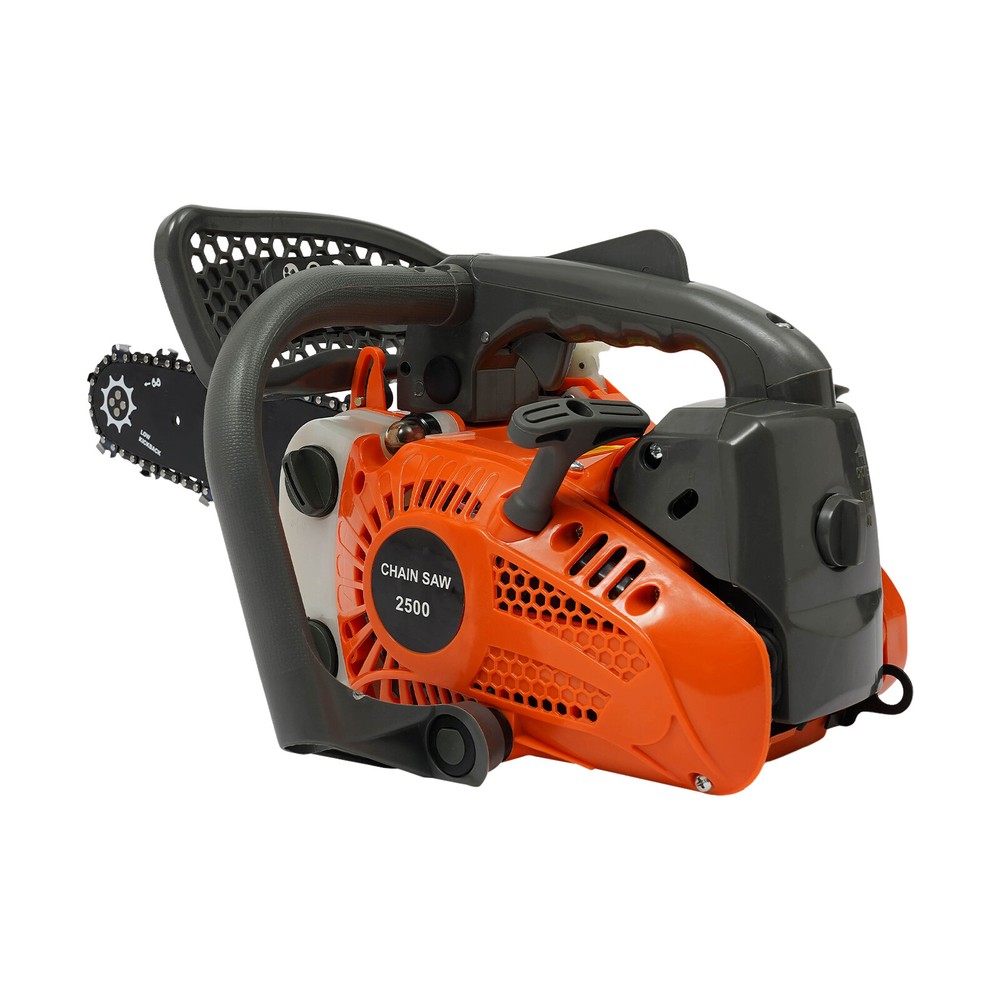 2-Stroke Top Handle Gasoline Engine Chainsaw 1.22hp 25.4cc Manual Start Machine