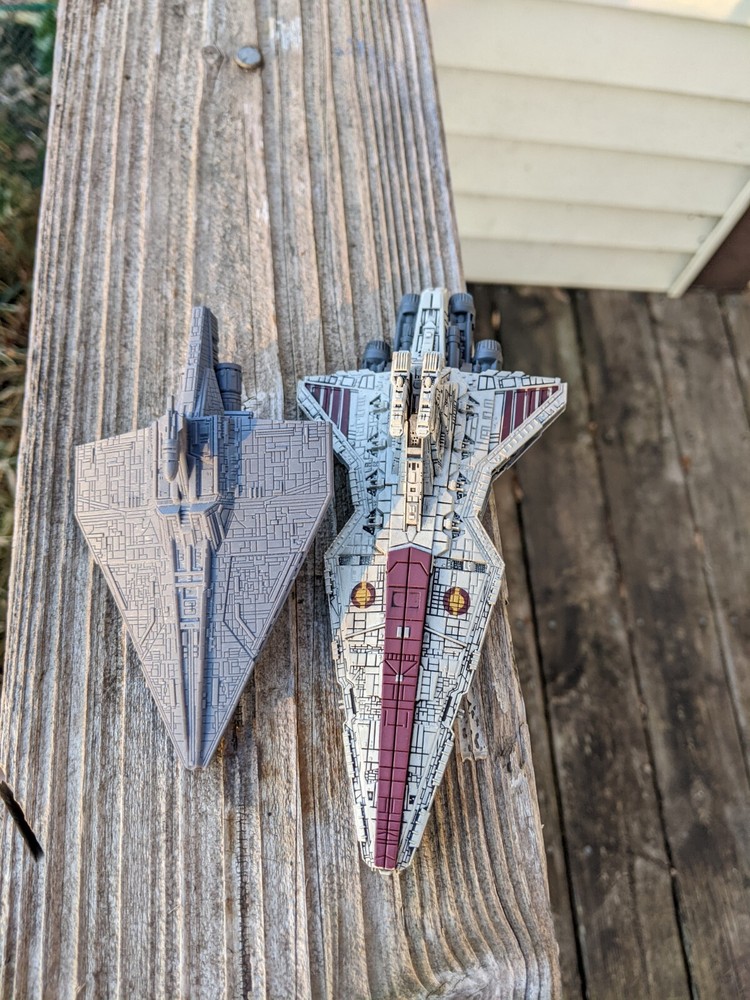Star Wars Acclamator Class Assault Ship Model (Armada Compatible)