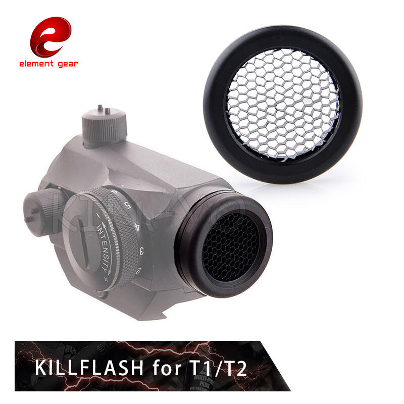 Killflash Scope Head Mesh Metal Cover for Red Dot Sight Scope BK