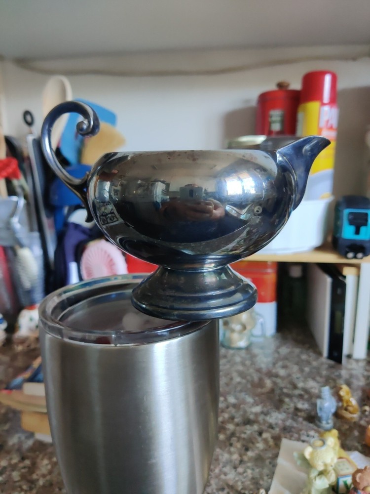 Vintage Epca Bristol Silver Creamer #39
