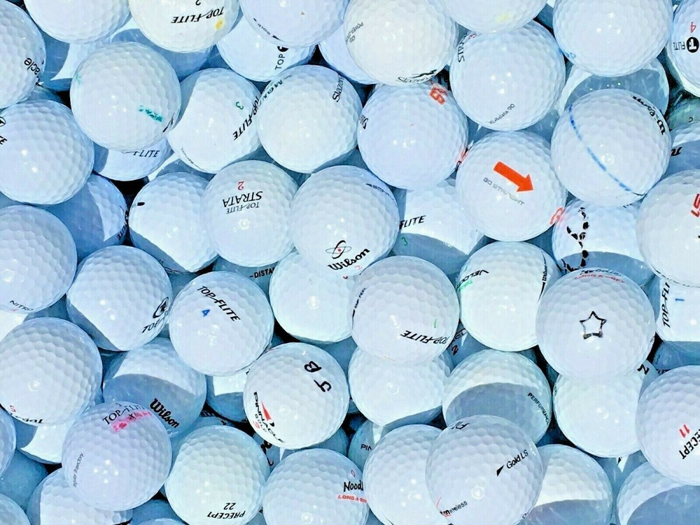 200 AAAA Near Mint Condition Assorted Value Mix Used Golf Balls