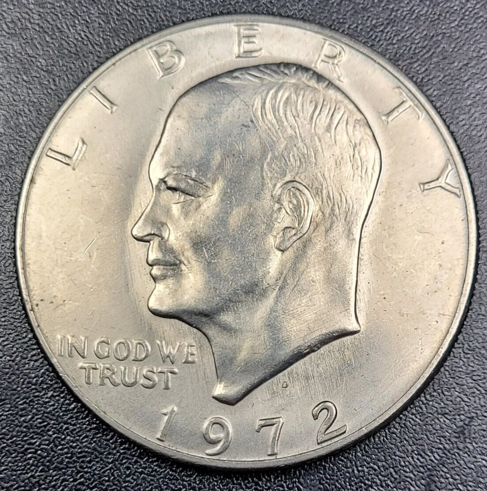 1972-D Ike Eisenhower Dollar Inv#Z540