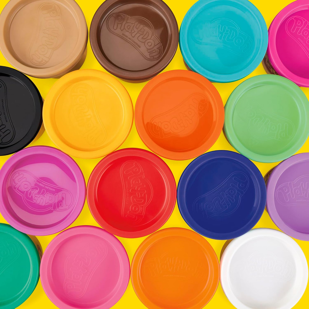 Play-Doh 36-Pack Modeling Compound, Non-Toxic, Assorted Colors, 3 Oz Cans