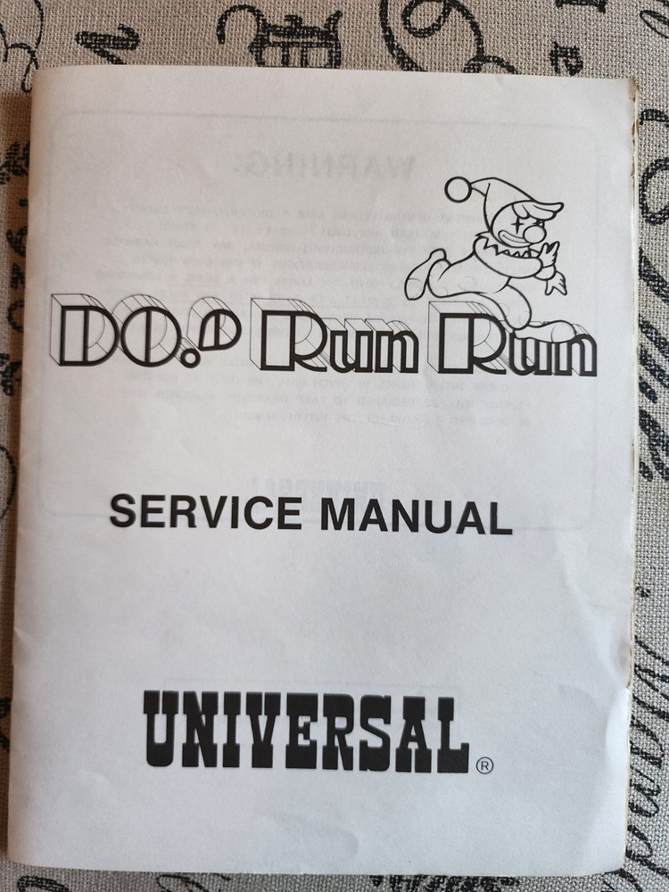 Do Run Run Arcade Manual Universal