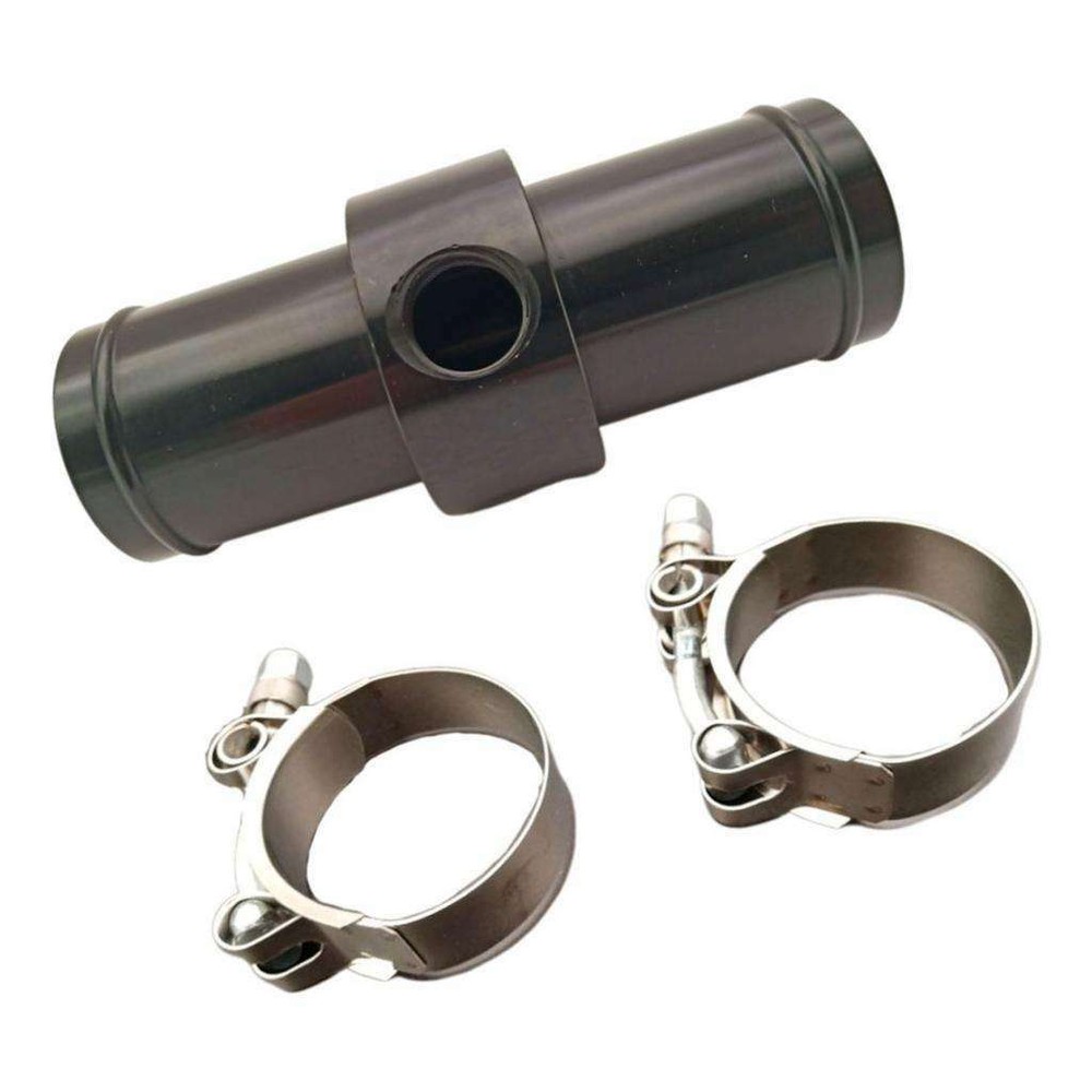 Aluminum High quality Inline Radiator Hose Temperature Sensor Adapter 3/8 NPT