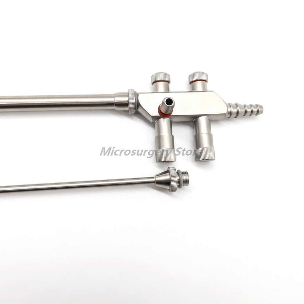 Φ5/10 x 330 mm Laparoscopic Laparoscopy Button Type Suction and irrigation tube