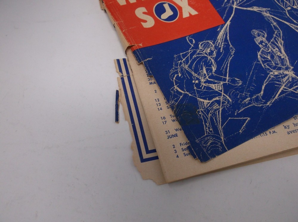 Vintage 1967 Chicago White Sox Official Scorecard Program