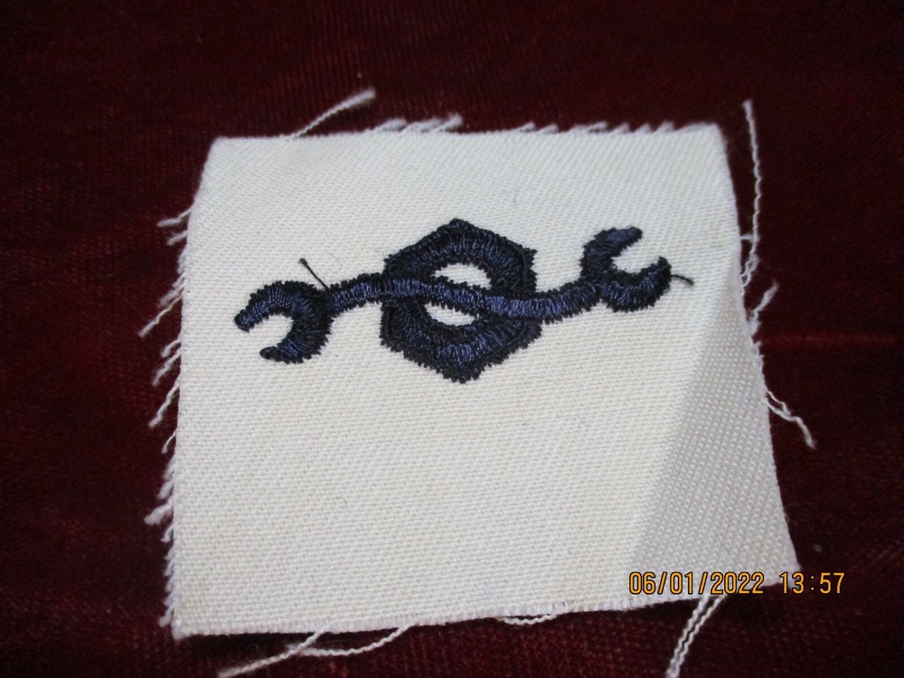 US Navy Construction Mechanic Patch