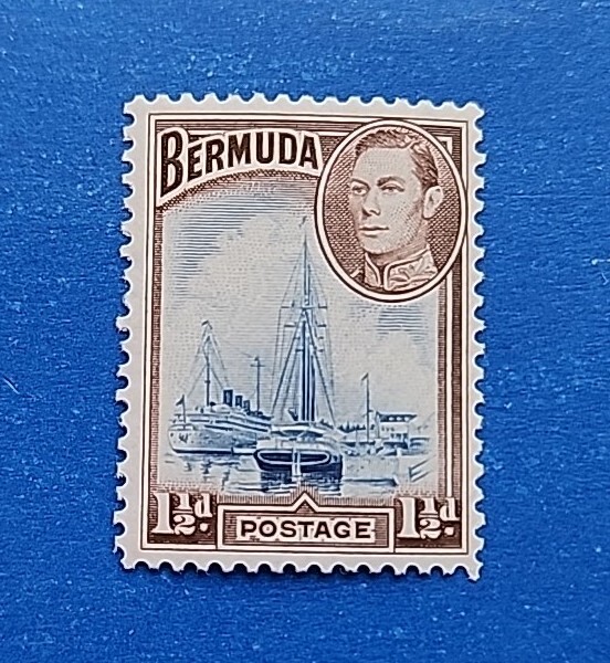Bermuda Stamp, Scott 119 MLH